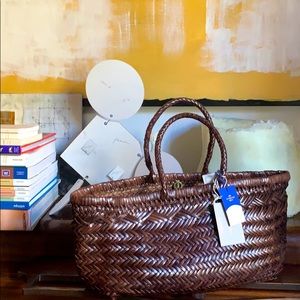 Soft Woven leather tote ❤️ from Paris